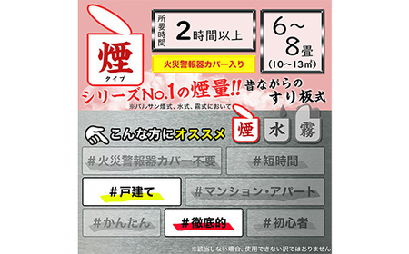 隅々まで殺虫成分が届く！新生活や入居前に徹底的な虫退治 バルサンワンタッチ煙6～8畳 F6U-359