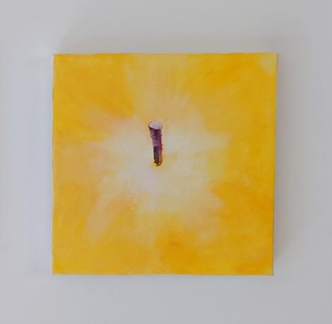
絵画「gazing-3-」－福田 裕理（寄付の使い道に「若手芸術家の育成を応援」を選択された県外在住の方のみ）
