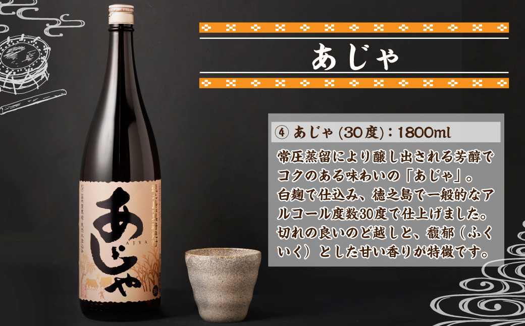 奄美大島にしかわ酒造〈6種から2種選べる〉本格 黒糖焼酎 2本セット (1,800ml×2本) 計3.6L 焼酎 酒