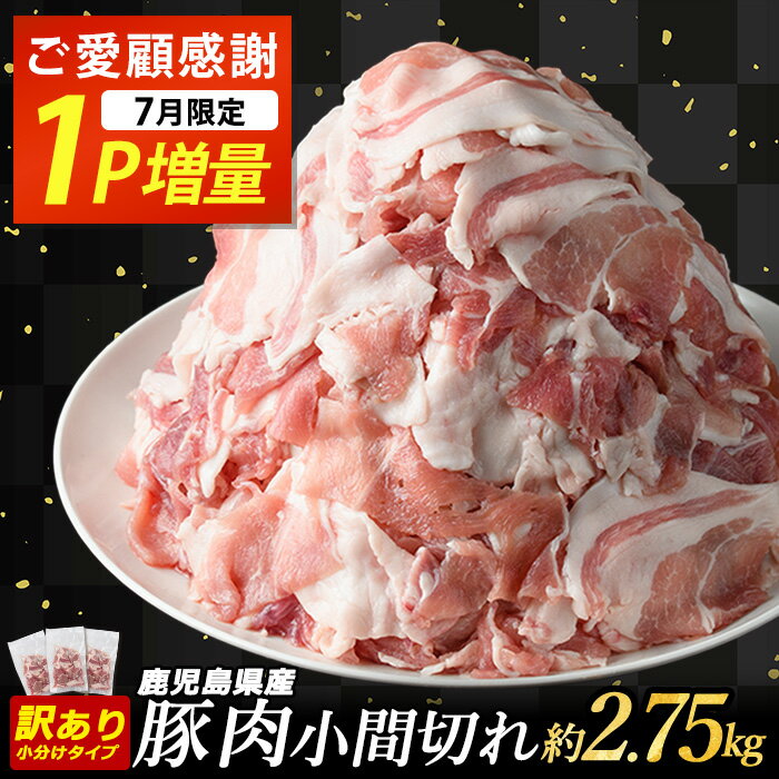 訳あり まつぼっくり  豚小間切れセット3kg