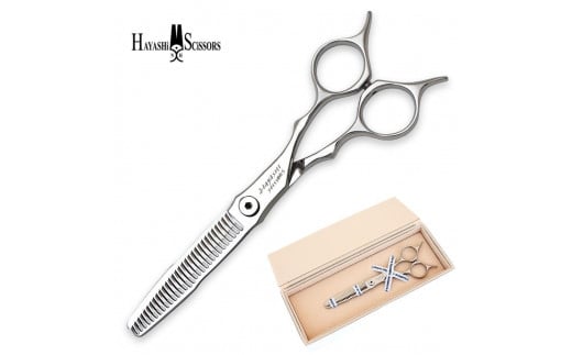 セニングシザー HYS-30RW-WH-6 プロ用理美容ハサミ ハヤシ・シザース (約)縦5.2cm×横16.5cm