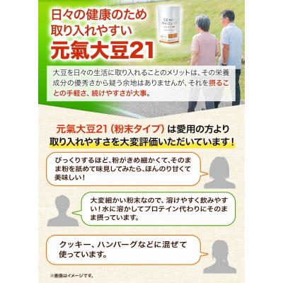 ふるさと納税 当別町 元氣大豆21(粉末) |  | 03