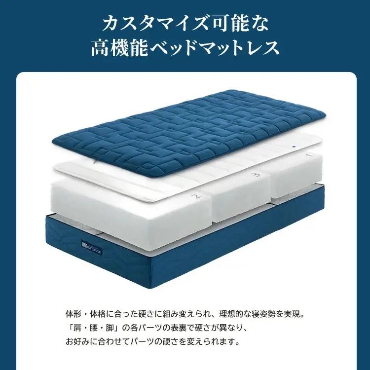 エアウィーヴ ベッドマットレスS4.0 キング 寝具 ｴｱｳｨｰｳﾞ 寝具