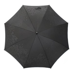 槙田商店【紳士長傘】monotone 花《晴雨兼用》
