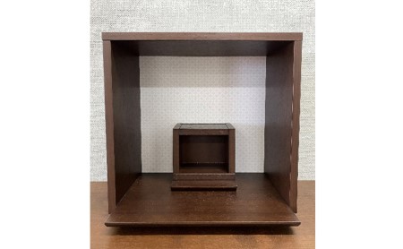 仏壇 モダン 仏具 お供え 供養 台置き 木製 インテリア 家具 コンパクト 日本製 ウォールナット 藤枝家具 日用品 静岡県 藤枝市 ( 人気仏壇 ふるさと納税仏壇 ふるさと仏壇 furusato仏
