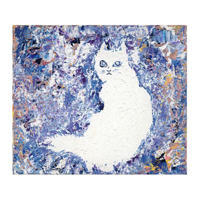 ふるさと納税 白山市 【ARTIST NAVI】PREMIER ART replica 「THE CAT」