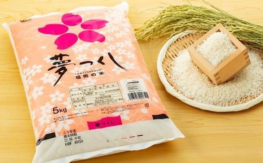 【令和5年産】福岡県産米夢つくし10kgセット (5kg×2袋)