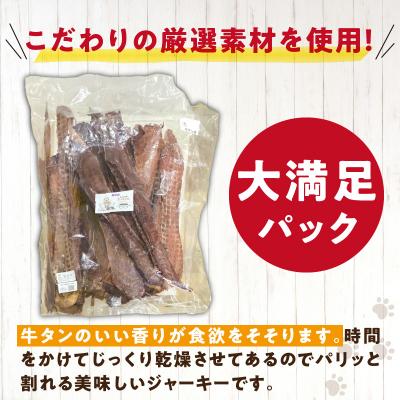 ふるさと納税 小牧市 【大容量】犬猫用 ペットフード 無添加おやつジャーキー 牛たん皮 500g(肉)[143O18] |  | 01