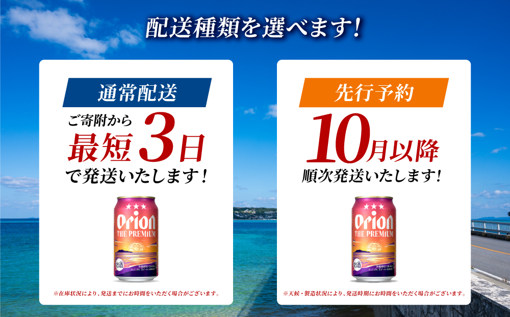 【先行予約】≪ オリオン ザ・プレミアム 350ml × 48本 ≫ 48缶 48本 生ビール 地ビール オリオンビール 沖縄 豊見城市 母の日 父の日 ギフト お歳暮 お中元 贈り物 プレゼント お