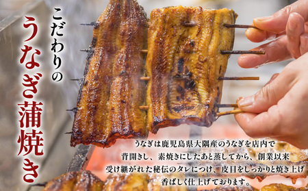 【全4回食べたい時にお届け定期便】うなぎ料理専門店「松重（まつじゅう）」うなぎ蒲焼2切（1尾）×2パック K019-T03 魚 惣菜 総菜