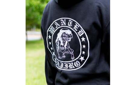 ガジロウ刺繡入りパーカー 【XLサイズ】 福崎町 キャラクター 妖怪 河童 カッパ