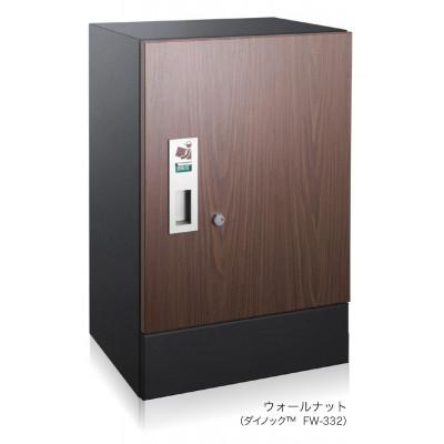 ふるさと納税 太田市 宅配ボックス　3847V2　宅ロウ　据置型　ウォールナット　1台