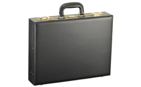 JCハミルトン　国産アタッシュ（44㎝）（21227-01）クロ