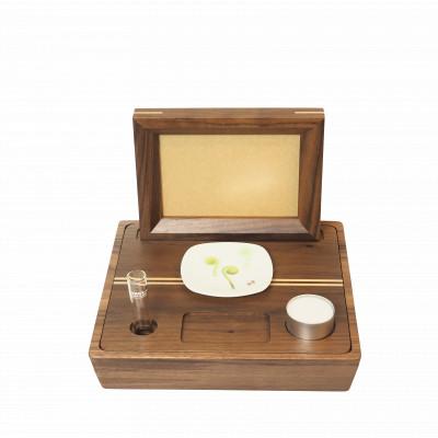 ふるさと納税 高山市 手元供養　ウォールナット無垢材　TR3004 |  | 01