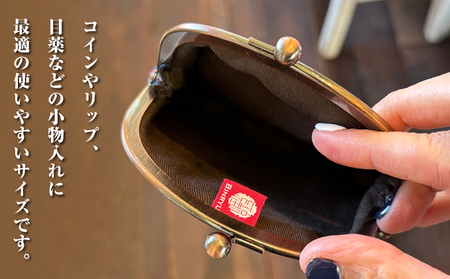 がま口ポーチ 日本製 【クオーレ】 王道サイズ 3.3寸 職人 手作り ハンドメイド | 紅琉 BINRYU アラヤプランニング株式会社 | 沖縄 伝統工芸 びんがた 紅型 | テキスタイル 花柄 柄