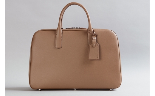 ゲント・メディア スリムオーバーナイト(B4サイズ2気室：仕切り取り外し可) トープ【1123-3-ECF】｜革製品 レザー 国産 [1022]