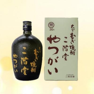 ふるさと納税 日出町 【毎月定期便】大分むぎ焼酎　二階堂やつがい30度(720ml)8本セット全12回 |  | 01