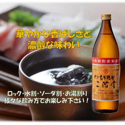 ふるさと納税 日出町 大分むぎ焼酎　二階堂25度(900ml)6本セット |  | 01