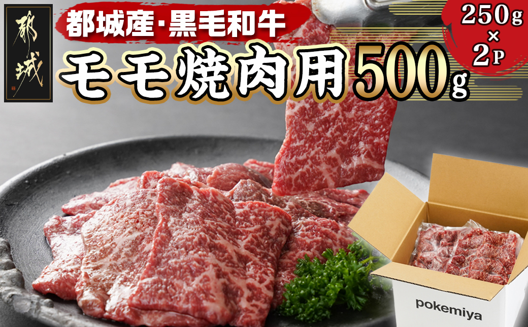 黒毛和牛モモ焼肉用500g_14-3302