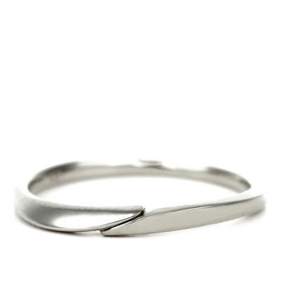 ふるさと納税 大月市 PT950 地金デザインリング 稜線タイプ　R3940-P2 #5 |  | 01