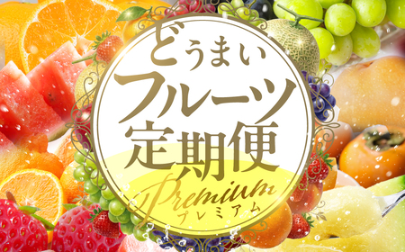 フルーツ定期便 12回 プレミアム 果物 どうまい
