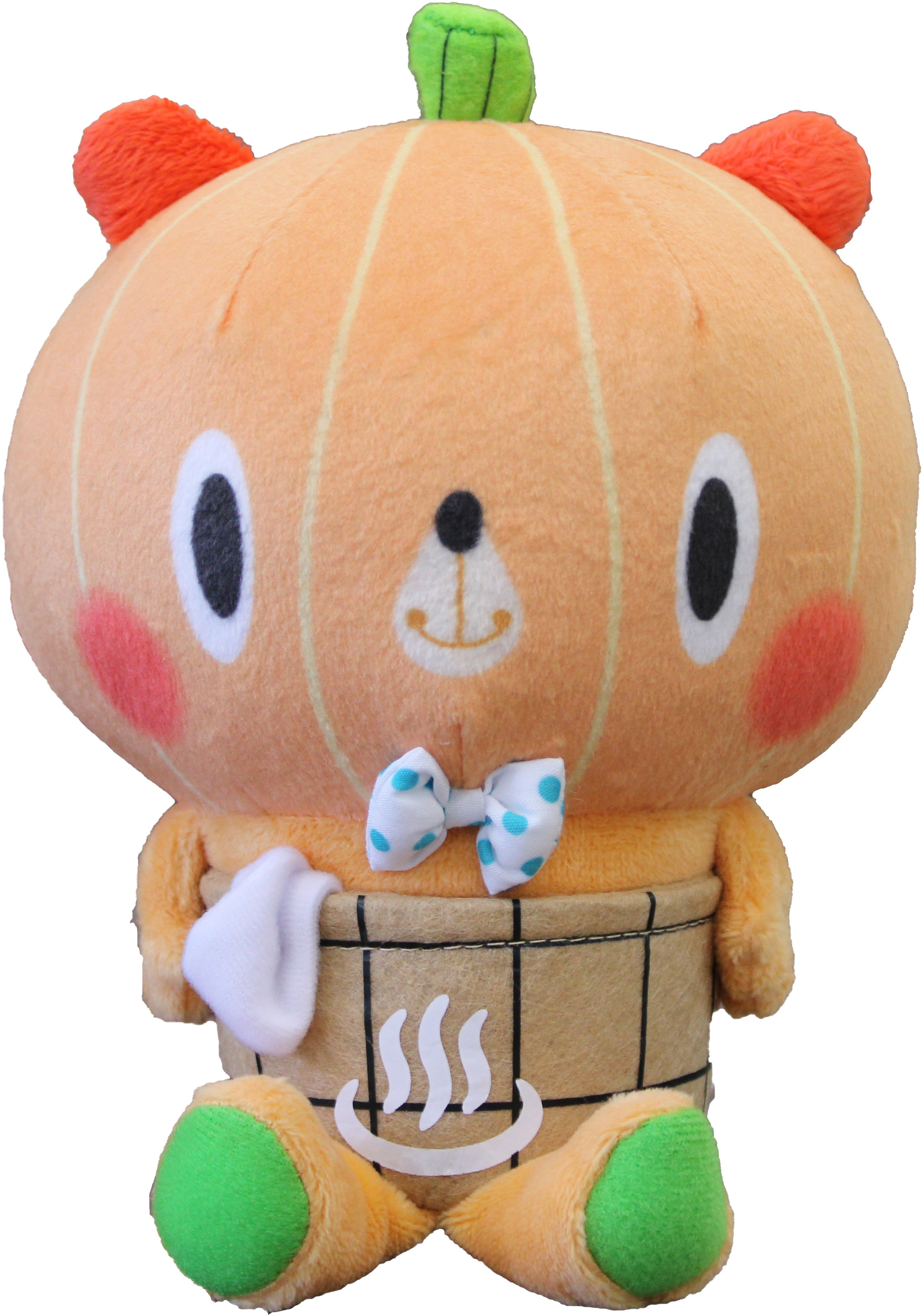 
                  金山町公式キャラクター「かぼまる」のぬいぐるみ
                