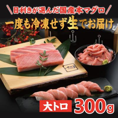 ふるさと納税 越前町 「生まぐろ」大トロ　300g(2〜3柵) |  | 02