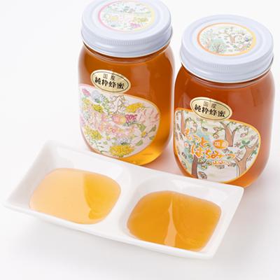 ふるさと納税 津山市 津山市産 百花蜂蜜・山蜂蜜 各600gのセット |  | 03