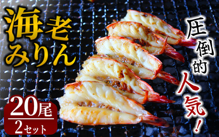 旭洋丸水産手作り干物 海老みりん 2セット【 干物 】