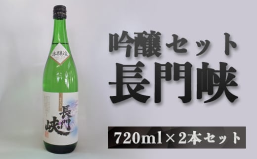 大吟醸 セット 720ml×2 日本酒 長門峡 お酒 酒 アルコール　｜HG000120