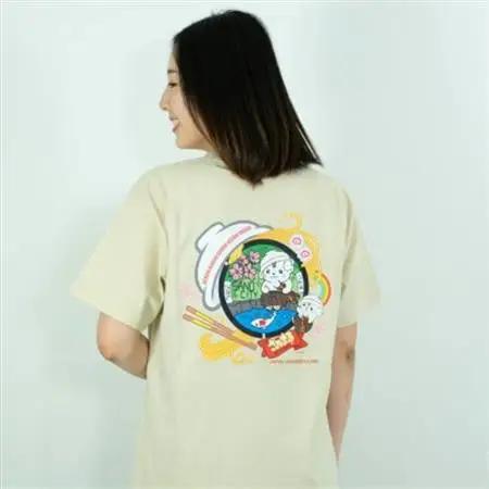 佐野市 マンホールTシャツ(さのまる)サンドベージュ XLサイズ【1534694】