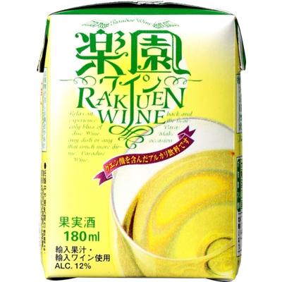 ふるさと納税 清須市 楽園　ワインミニパック　白(180ml)30本