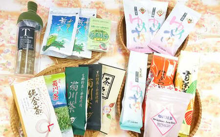 【定期便 4回】深蒸し茶 四季の便り【菊川茶 煎茶 玄米茶 ほうじ茶 紅茶 粉末 水出し ティーバッグ】お茶 緑茶 茶 飲料 お茶パック 静岡茶 日本茶 茶葉 水出し 冷茶