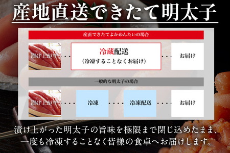 ＜3回 定期便＞【訳あり・無冷凍・無着色】生 辛子明太子（切れ子） 博多よかめんたい 合計 1.2kg （400g×3回） 博多 よかめんたい 生 明太子 訳あり 家庭用 切子 小切れ めんたいこ ご