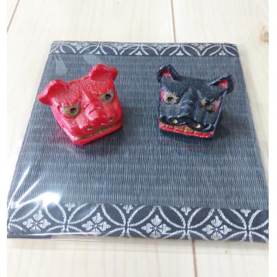 ふるさと納税 酒田市 ミニ畳マウスパッド(七宝黒) |  | 01