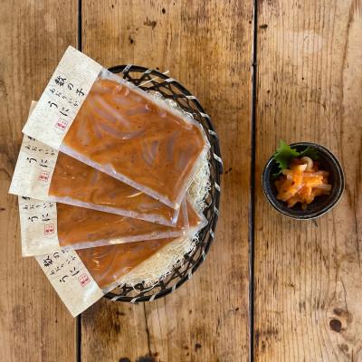 ふるさと納税 小田原市 王様の塩辛 雲丹風味 4パック【あおりいかの塩辛】日本酒や焼酎との相性抜群!【神奈川県小田原市早川】 |  | 03