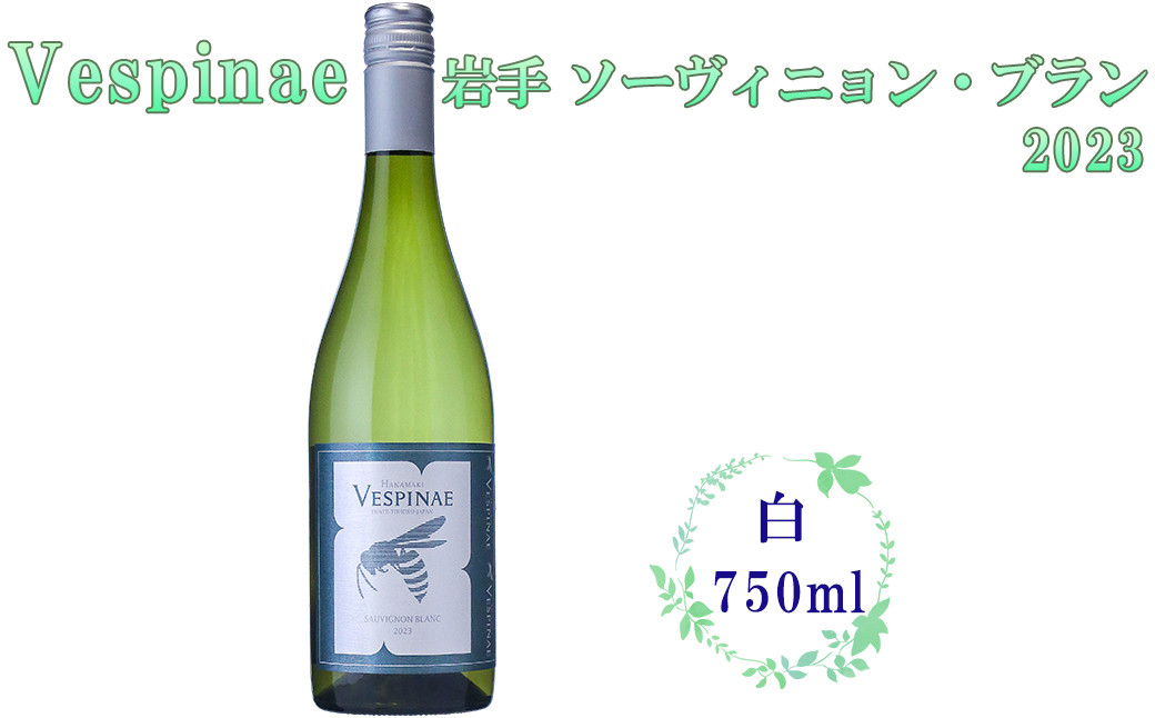 
Vespinae（ベスピナエ） 2023 岩手ソーヴィニヨンブラン 750ml×1本 白ワイン 【1970】
