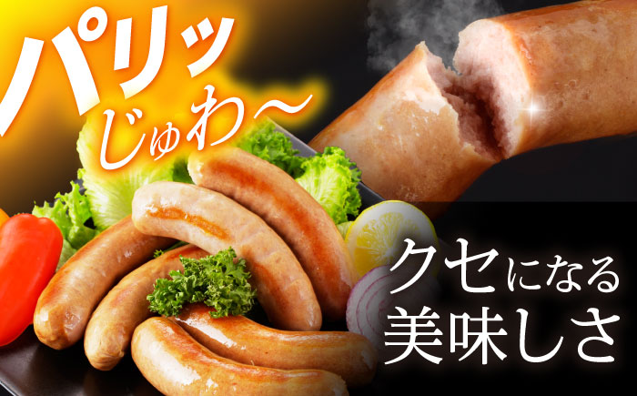 【特Aのブランド米で育てた】諫美豚 フランクフルト 120g×4パック / 豚肉 肉 ぶたにく ソーセージ そーせーじ ふらんくふると ウインナー ういんなー / 諫早市 / 株式会社土井農場 [AH