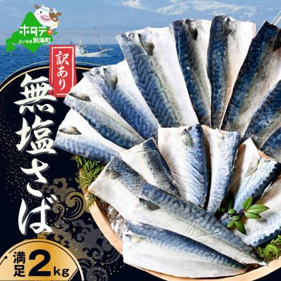 ふるさと納税 別海町 訳あり 北海道産 無塩さば 2kg 小分け 無添加・国産サバフィレ サバの味噌煮にも合う天然鯖