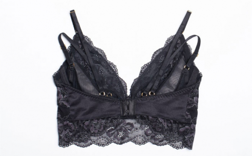 【ナイトブラ単品】FINAL FORM ブラジャーBlack yvesju イヴジュ イヴジュビリー ブラジャー ノンワイヤー ナイトブラ 育乳 下着 ランジェリー ブラ 盛れる 谷間 楽 レース 補