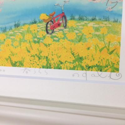 ふるさと納税 川口市 栗乃木ハルミ版画額装品「春うらら」 |  | 03