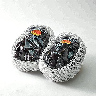 【岡山県産】みずみずしくジューシー大粒 ニューピオーネ 2房セット (1～1.5kg)【配送不可地域：離島】