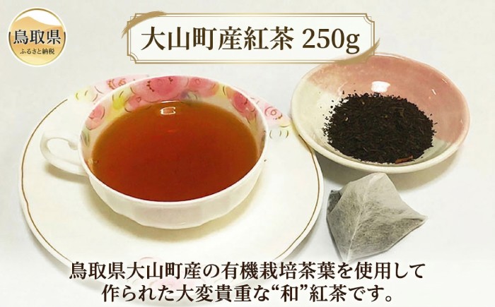 
            A25-013 大山町産紅茶 250g
          