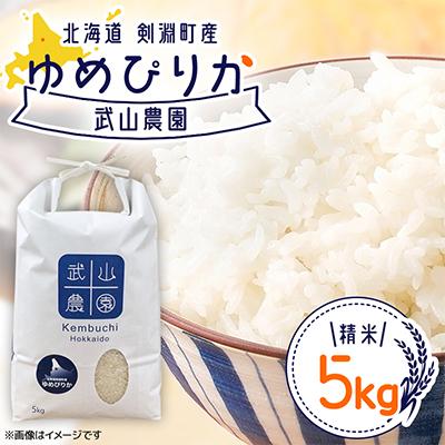 ふるさと納税 剣淵町 【北海道剣淵町】ゆめぴりか 精米 5kg