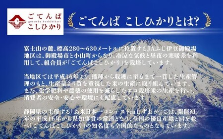 令和７年産コシヒカリ【精米】お試し１㎏