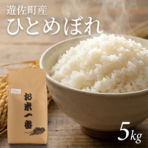 1329R07M05b　遊佐町産ひとめぼれ5kg（令和7年産米）5月中旬