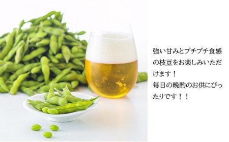 宮崎県産『冷凍えだまめ(3kg)』 自社農場生産の枝豆 時短調理につながる冷凍野菜 [国産 九州産 おつまみ お料理 自然解凍 加熱不要 10000円以下]  TF0296-P00019