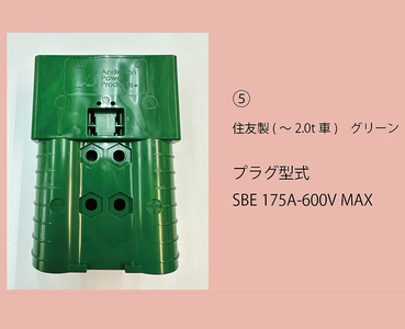 【(5) 住友製(~2.0t車)　グリーン】ABI～災害用電力変換器～ ※着日指定不可