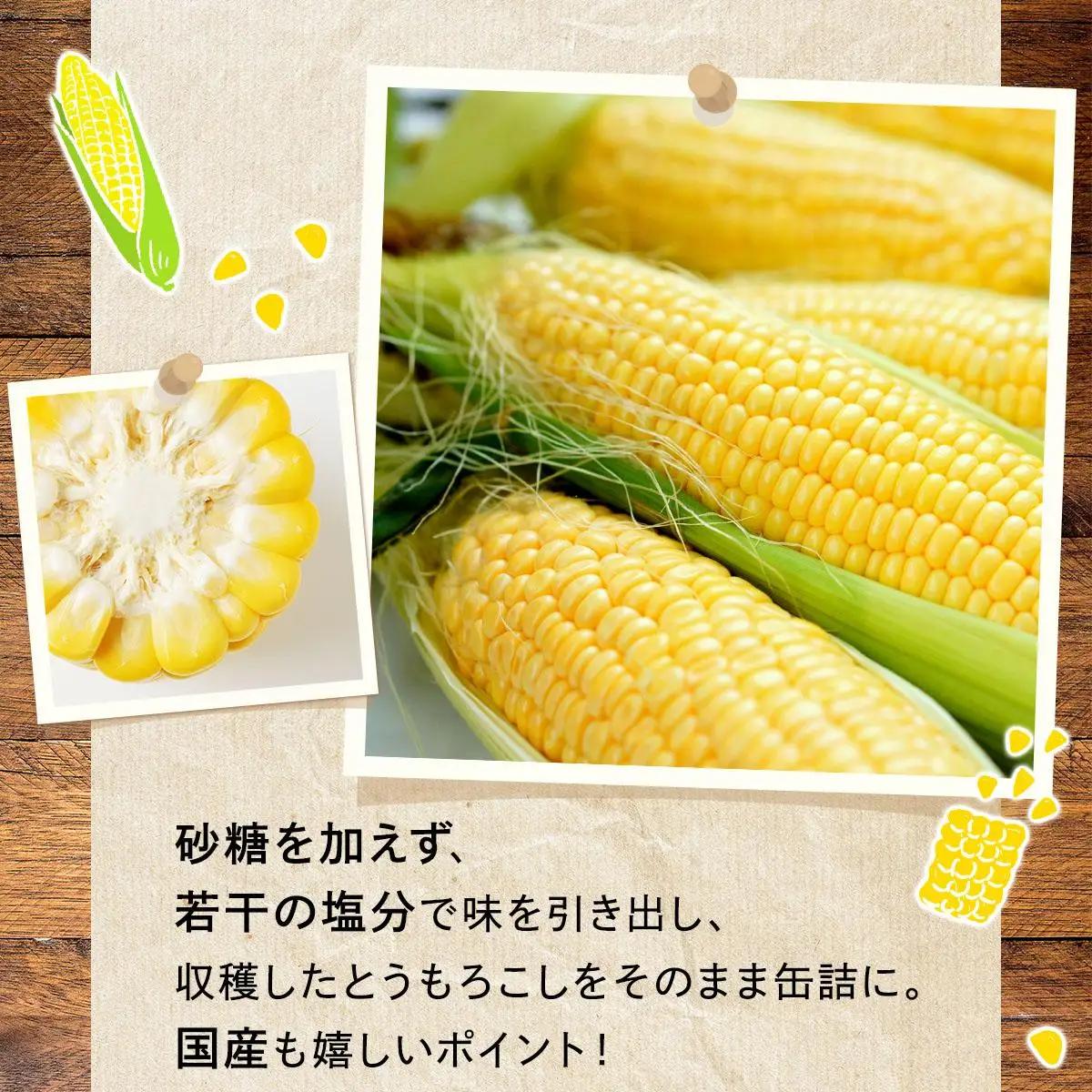 【ふるなびWEEK対象】ホールコーン 7号 230g×24缶【55250630_FU】