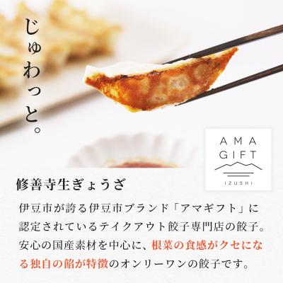 ふるさと納税 伊豆市 修善寺 生ぎょうざ 3種食べくらべセット(冷凍) 90個入 |  | 01